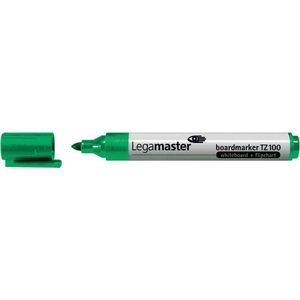 Viltstift Legamaster TZ100 whiteboard rond groen 1.5-3mm