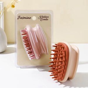 Haarborstel - Hoofdhuid Massage Borstel - Haargroei Versneller - Scalp Massager - Shampoo Brush - Roze
