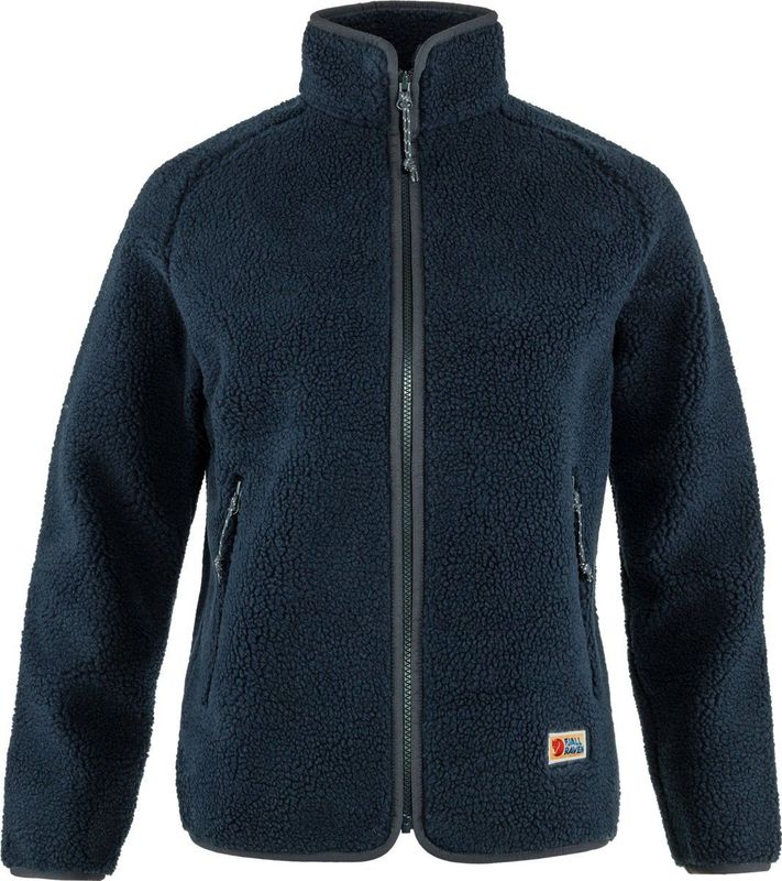 Fjallraven - Vardag Pile Fleece - Vest - Blauw - Hoge Kraag - Isolerend