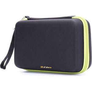 28 of Shave – Harde Reisetui voor Philips OneBlade – Beschermende Opbergetui voor OneBlade & OneBlade Pro – Duurzaam Hard Cover Etui – Compact & Reishandig – Zwart