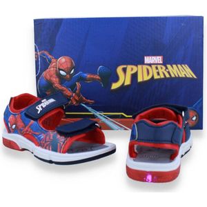 Spiderman Jongens Sandaal Blauw BLAUW 33