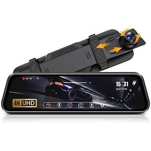 Dashcam voor auto voor en achter – Dual dashcam – Voor- en achtercamera – Autocamera – Full HD dashcam – Dashcam met nachtzicht – Dashcam met bewegingssensor – Groothoeklens – Parkeermodus – Loop recording – Dashcam met SD-kaart