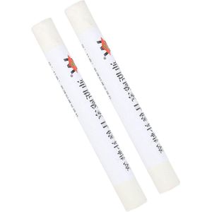 2 Stuks Vloerreparatie Krijt Pen Quick Wax Patch Retouch Kleurpotloden voor Materiaal Houtwerk Nagelgat Reparatie Krijt Meubelreparatie Kleurpotloden Hout