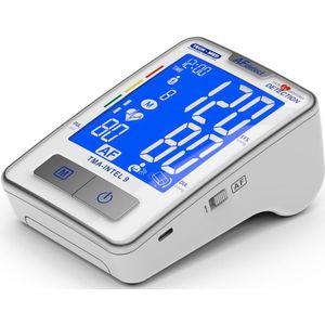 Tech-Med bloeddrukmeter, atriumfibrillatiedetectie, LCD-scherm, TMA-INTEL 9