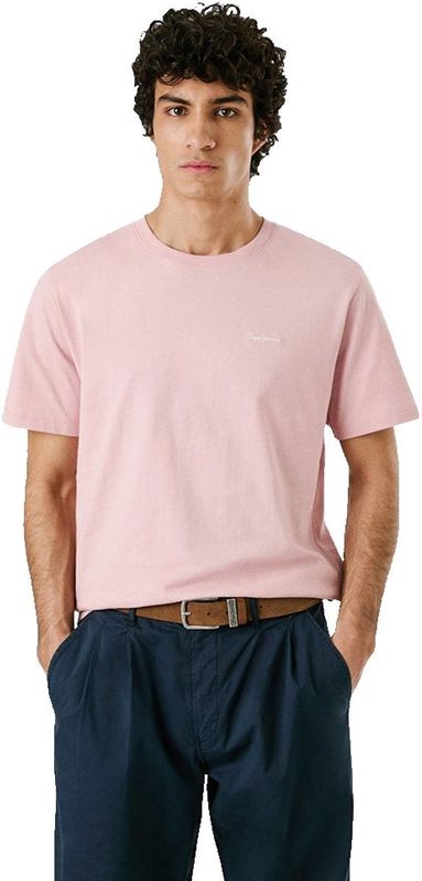 Pepe Jeans - PM509741 - T-shirt - Wit - Katoen - Korte Mouwen