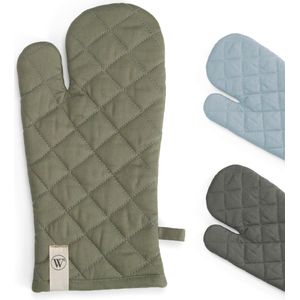 Ovenwanten - Katoen - Rood