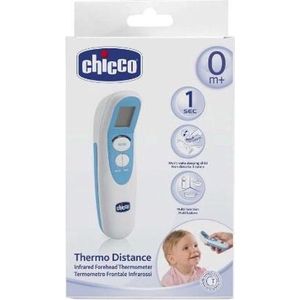 Chicco 00006931000000 digitale lichaams thermometer Thermometer met remote sensing Blauw, Wit Voorhoofd Knoppen