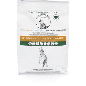 Greenheart-Premiums hondenvoer Senior Sensitive Fish 3 kg