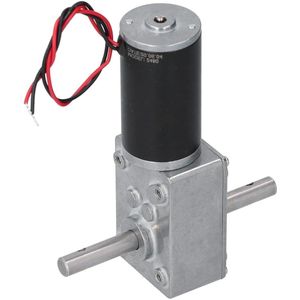 Allecto Plus - Wormwielmotor Elektrische Motor voor Huishoudelijk Gebruik DC12V 260 RPM met Lage Wrijving