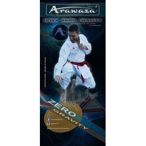 Kumite-karatepak Onyx Zero Gravity (Wit) Arawaza | WKF (Maat: 195)