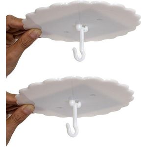 Klamboe haken - Eenvoudig te installeren - Bed luifel haken - Nagelvrije haak - 7IN 2 set
