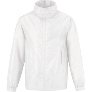 SportJas Unisex M B&C Lange mouw White 100% Polyester