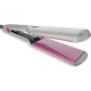 Extra brede stijltang - ideaal voor lang en dicht haar - keramische coating - snelle opwarming - 120-232 °C