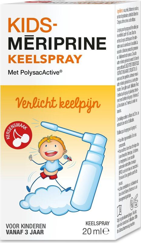 Mériprine - Keelspray - Honing - Medisch Hulpmiddel