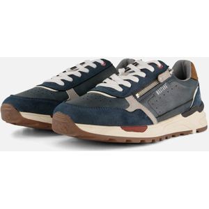 Mustang Sneakers blauw Suede - Maat 46