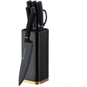 EB-11026ZWEdënbërg Luxe 7-Delige Messenset van EDENBERG – EB-11026 – Inclusief Houder & Schaar – RVS