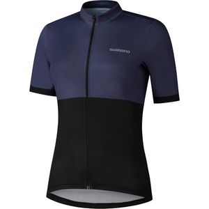 Shimano Fietsshirt Korte Mouwen Element Dames Navy Blauw-XL