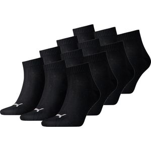 SOKKEN 12 paar Puma unisex kwartsokken, sneakers maat. 35 - 49 voor dames- en herensokken