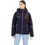 Icepeak - Fortuna - Gewatteerd Jack - Blauw - Slim Fit - Waterafstotend