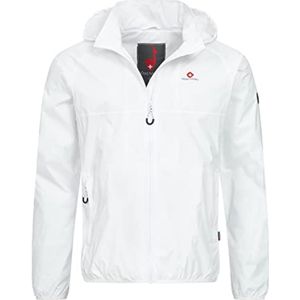 Heren Regenjas met Capuchon voor Vrije Tijd en Outdooractiviteiten