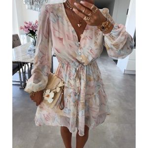 Estee Brown MIDI SHIRT Spring 2025 DRESS WVN-White- Dames Jurk - Maat S