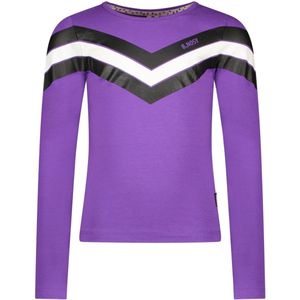 B.Nosy - Meisjes longsleeve - purple - Maat 158/164