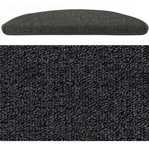 Hamat Trapmat Parijs antraciet  17x56 set 15 stuks