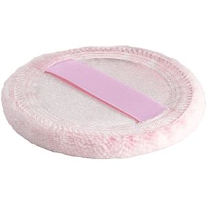 Inter-Vion Poederkwast Hartvormig met Lint - Zacht Velours