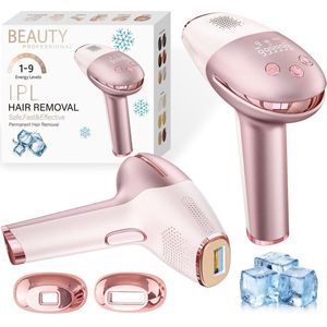 IPL Laser Ontharingsapparaat - Pijnloos - Voor Thuisgebruik - Met IJskoeling - Voor Mannen en Vrouwen