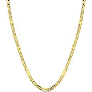 Juwelier Zwartevalk - 14 karaat gouden ketting 15.054/60cm