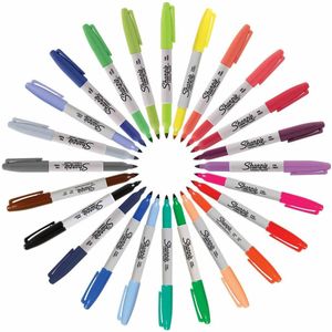 Sharpie Permanentmarkers | Fijne punt | Cosmic-kleuren | Limited Edition | 24 stuks