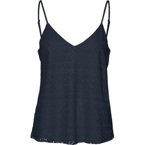 Vero Moda Top Vmmaya V-neck Singlet Top Jrs Spe 10304453 Navy Blazer Dames Maat - S