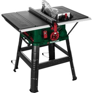 PARKSIDE - Tafelcirkelzaag - 2.200 W - Zaagtafel - Toerental 5.300 tpm - Zaagblad Ø 254 mm