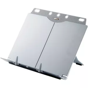 Fellowes Uittrekbare Toetsenbordlade – Onderbureau Montage, 3 Hoogtes, Met Muisplank Links/rechts, 53x29,5 Cm, Grijs