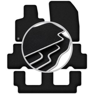 CARLUX-SILVER automatten voor: Citroen C4 Grand Spacetourer 7-zits (2013-2021)