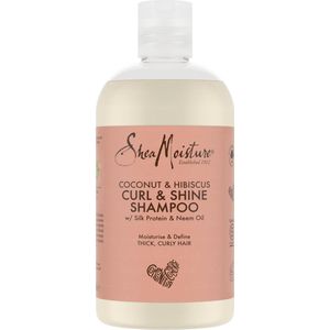 Shea Moisture - Coconut & Hibiscus - Shampoo - 384 ml