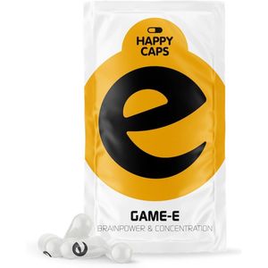 Happy-Caps GAME-E | 4-capsules | focus en strategie | sharpen your play! | Game and Play