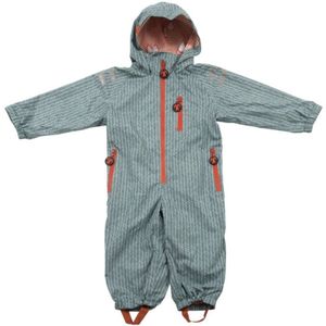 Ducksday Regenpak – Regenoverall – Waterdicht & Ademend – PFAS-vrij – Gerecycled Polyester – Maat 86/92 – Manu