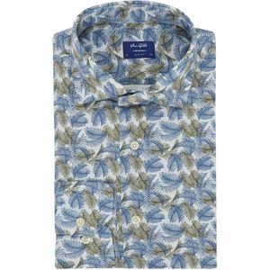 Van Gils  - Stretch overhemd met print Heren