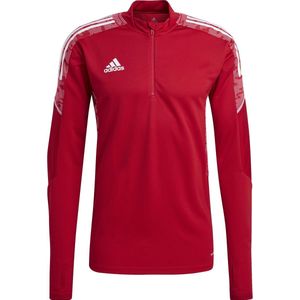 Adidas Condivo 21 Trainingstop Heren - Rood / Wit | Maat: M