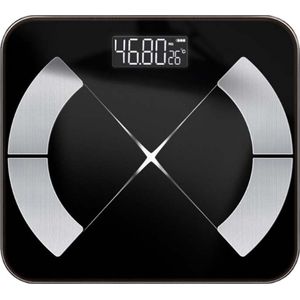 Weegschaal Personen Bluetooth Digitaa - Slimme Lichaamsanalyse met LCD-Display APP