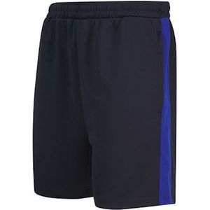 Adults Knitted Shorts met ritszakken Navy/Royal - XXL
