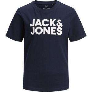JACK&JONES JUNIOR JJECORP LOGO TEE SS O-NECK NOOS JNR Jongens T-shirt - Maat 128