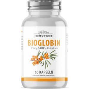 Herbes D'elixir Bioglobin 5-HTP Colostrum - Capsules 60 Stuks - Ondersteunt het immuunsysteem