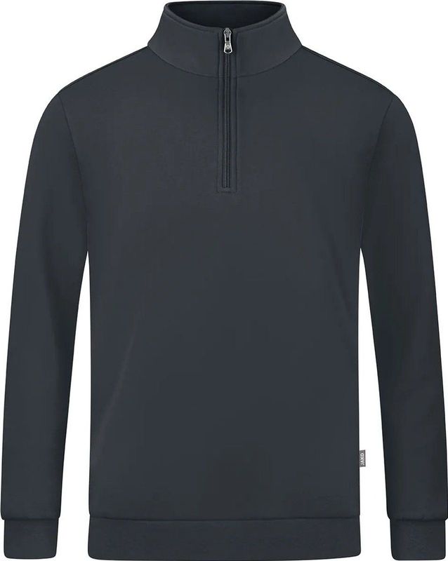 Jako - Organic Ziptop - Antraciet - Heren - Sportieve Werkkleding