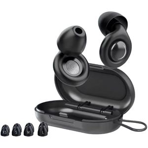 Yoin oordoppen - Oordopjes slapen - Draadloos - Festival - Geluidsdempend - Noise cancelling - Earplugs - Zwart - Herbruikbaar - Soliconen