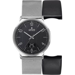 Junghans Milano Mega Solar 56/4628.44 - heren horloge - luxe horloge - radiogestuurde horloge - zonnepaneel