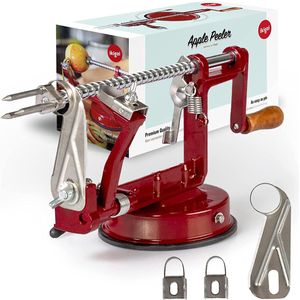Ikigai Appelschiller / Appelschilapparaat - Appelschilmachine met Zuignap - Schillen, Snijden & Klokhuis Verwijderen