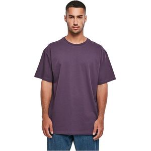 Build your Brand Heavy Oversize Tee BY102 - PURPLE NIGHT - L