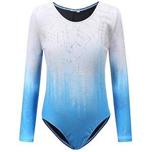 Turnpakje voor meisjes - ballet en gymnastiek met kleurverloop - 3-12 jaar